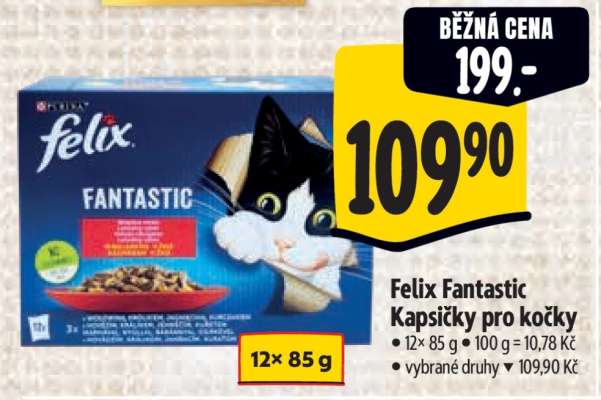 Felix Fantastic Kapsičky pro kočky