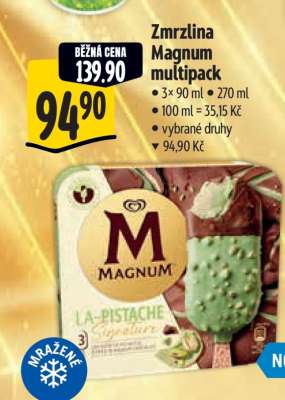 Zmrzlina Magnum multipack