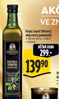 Franz Josef Olivový olej extra panenský