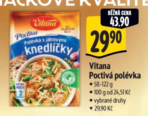 Vitana Poctivá polévka