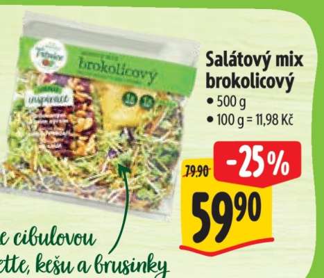 Salátový mix brokolicový