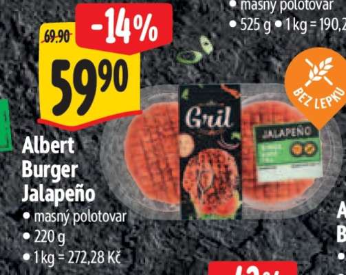 Albert Burger Jalapeño