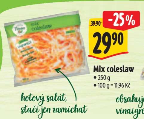 Mix coleslaw