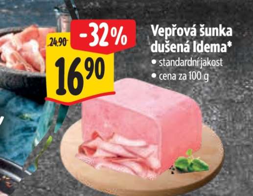 Vepřová šunka dušená Idema