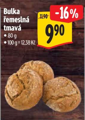Bulka řemeslná tmavá*