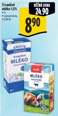 Trvanlivé mléko 1,5