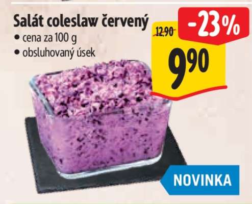 Salát coleslaw červený