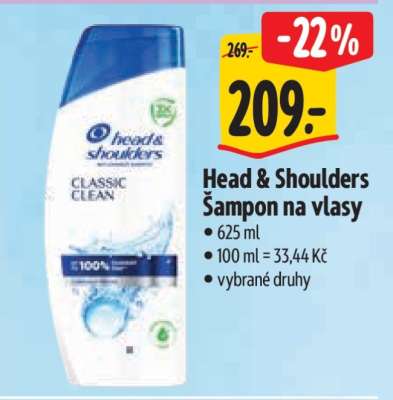 Head&Shoulders šampon na vlasy
