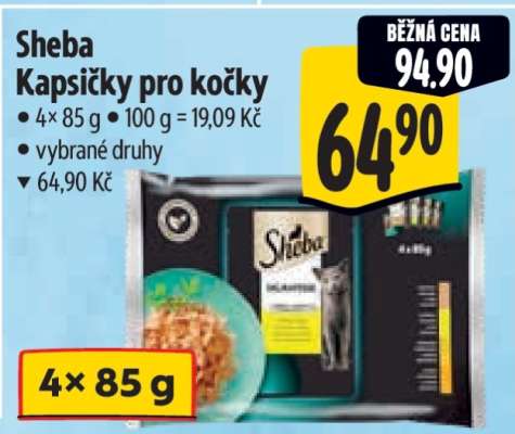 Sheba kapsičky pro kočky