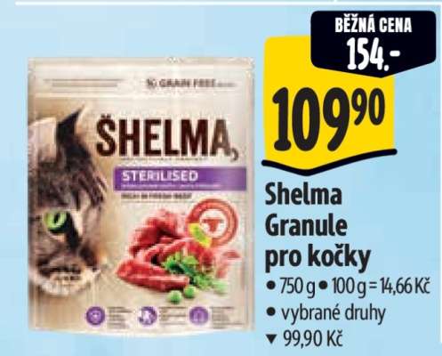 Shelma granule pro kočky