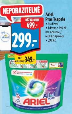 Ariel prací kapsle