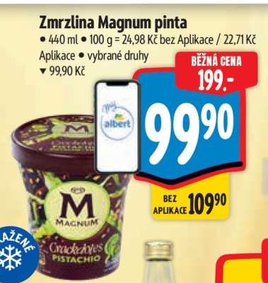 Zmrzlina Magnum Pinta