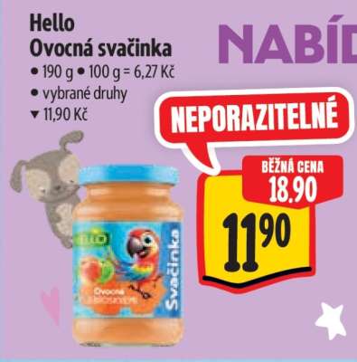 Hello Ovocná svačinka