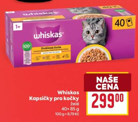 Whiskas kapsičky pro kočky