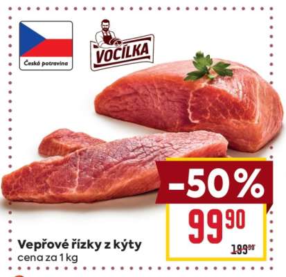 Vepřové řízky z kýty