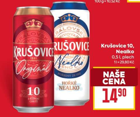 Krušovice 10, Nealko
