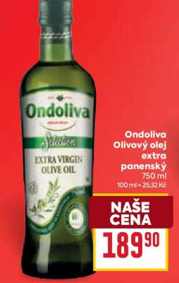 Ondoliva Olivový olej extra panenský