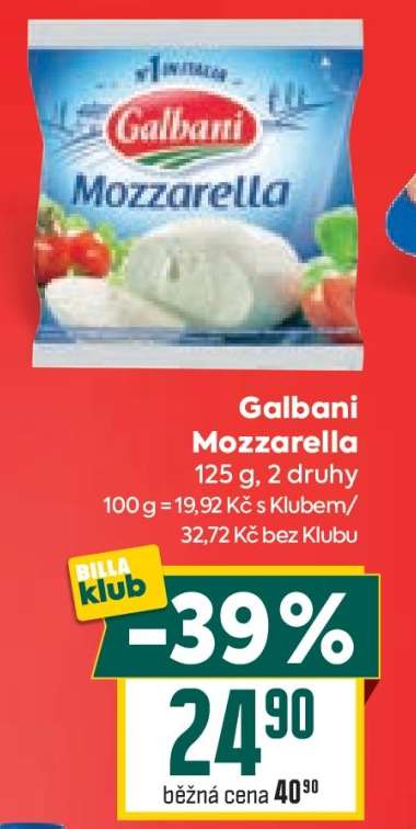 Galbani mozzarella