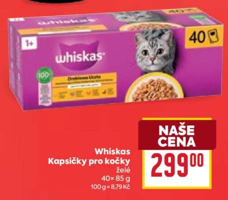 Whiskas kapsičky pro kočky