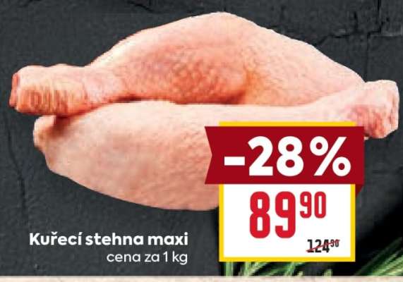 Kuřecí stehna maxi