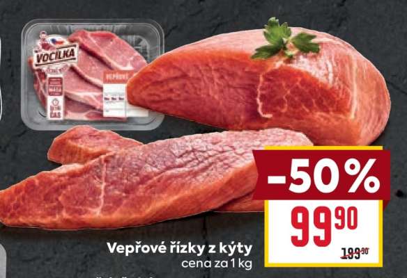Vepřové řízky z kýty