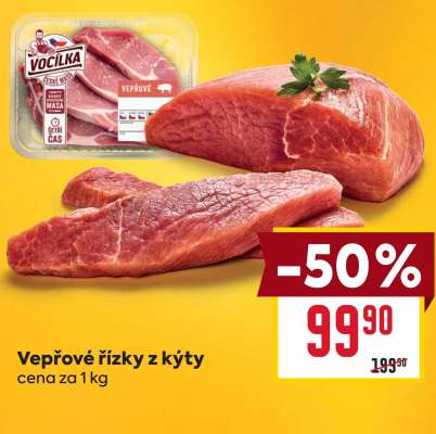 Vepřové řízky z kýty