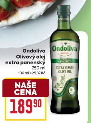 Ondoliva Olivový olej extra panenský