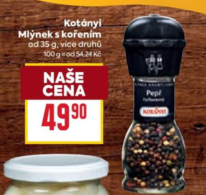 Kotányi Mlýnek s kořením