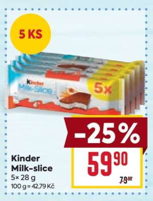 Kinder Milk-Slice