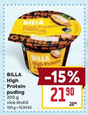 BILLA High Protein puding