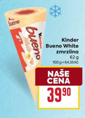 Kinder Bueno White zmrzlina