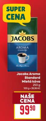 Jacobs Aroma Standard Mletá káva