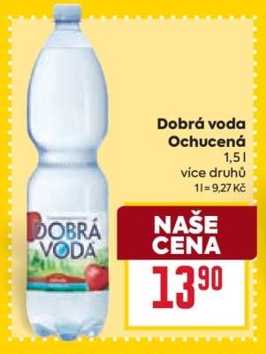 DOBRÁ VODA OCHUCENÁ