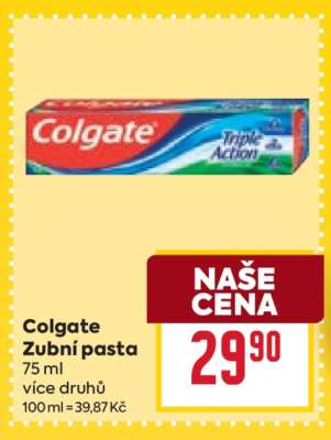 Colgate zubní pasta