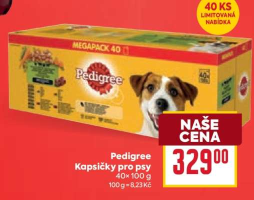 Pedigree kapsičky pro psy