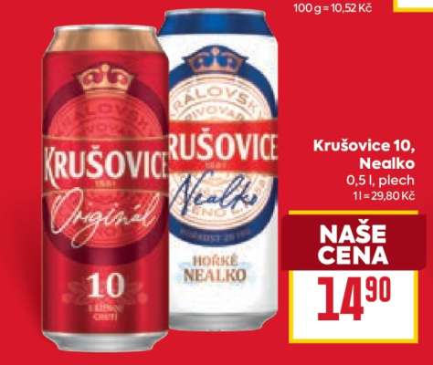 Krušovice 10, Nealko