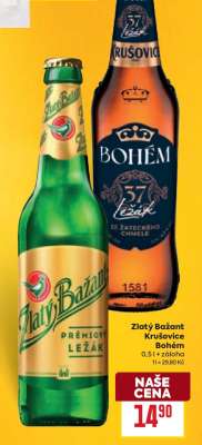 Zlatý Bažant, Krušovice Bohém