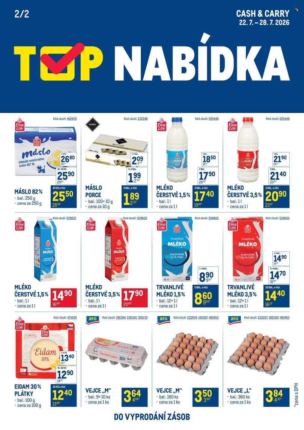 Leták MAKRO - 22.7.2026 - 28.7.2026. Strana 1
