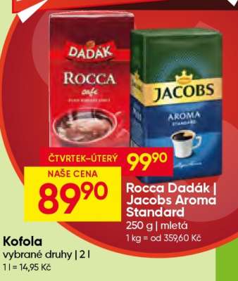 Rocca Dadák/Jacobs Aroma Standard