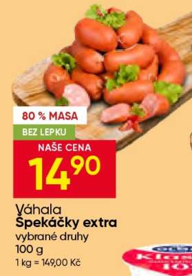 VÁHALA Špekáčky extra/