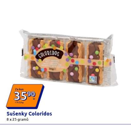 Sušenky Coloridos