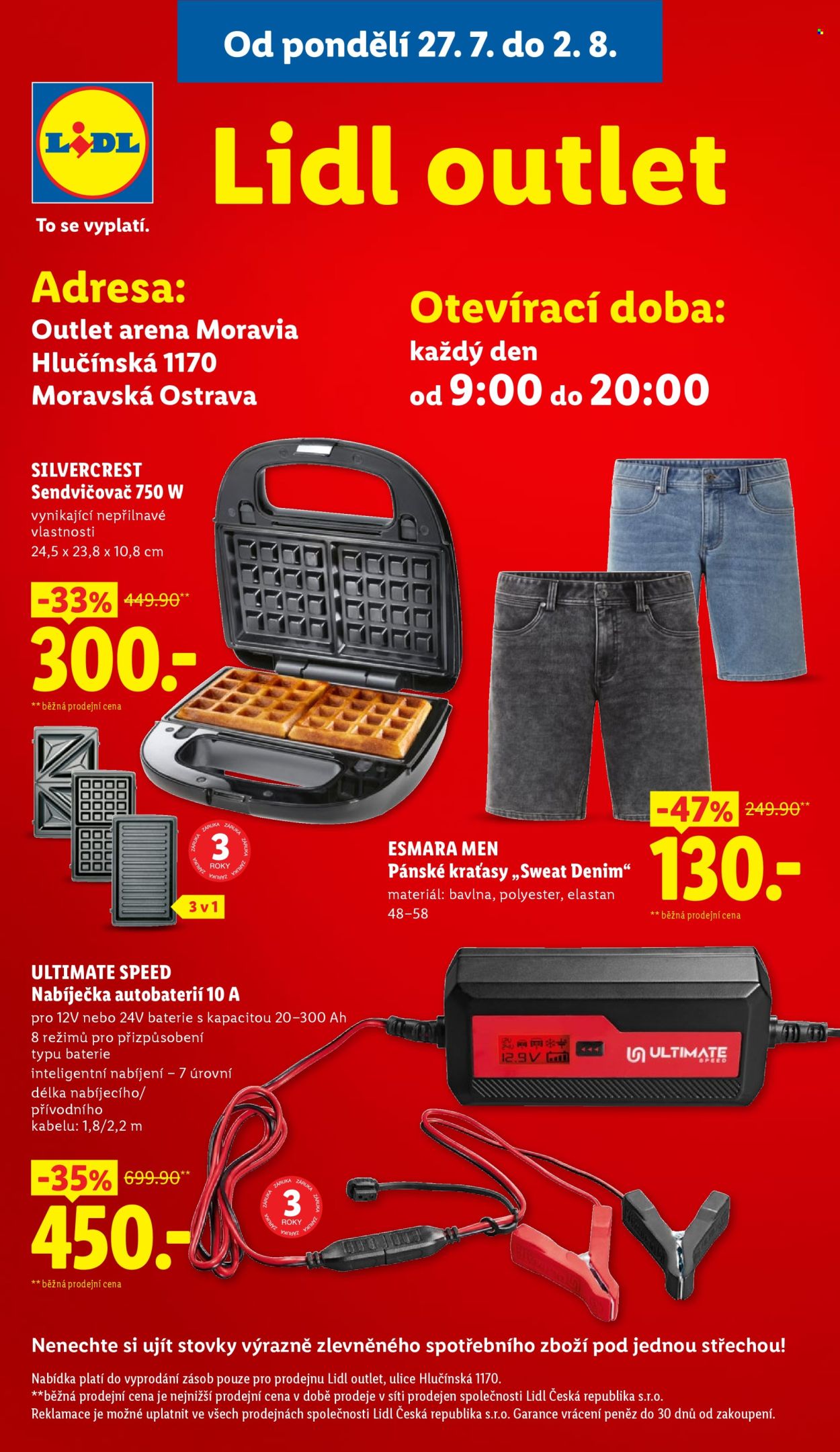 Leták Lidl - 27.7.2026 - 29.7.2026. Strana 38