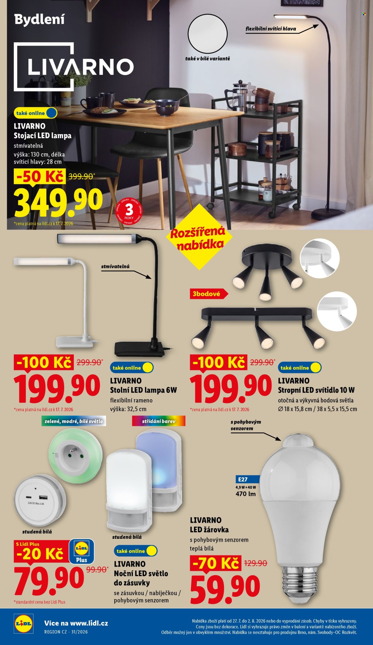 Leták Lidl - 27.7.2026 - 29.7.2026. Strana 44