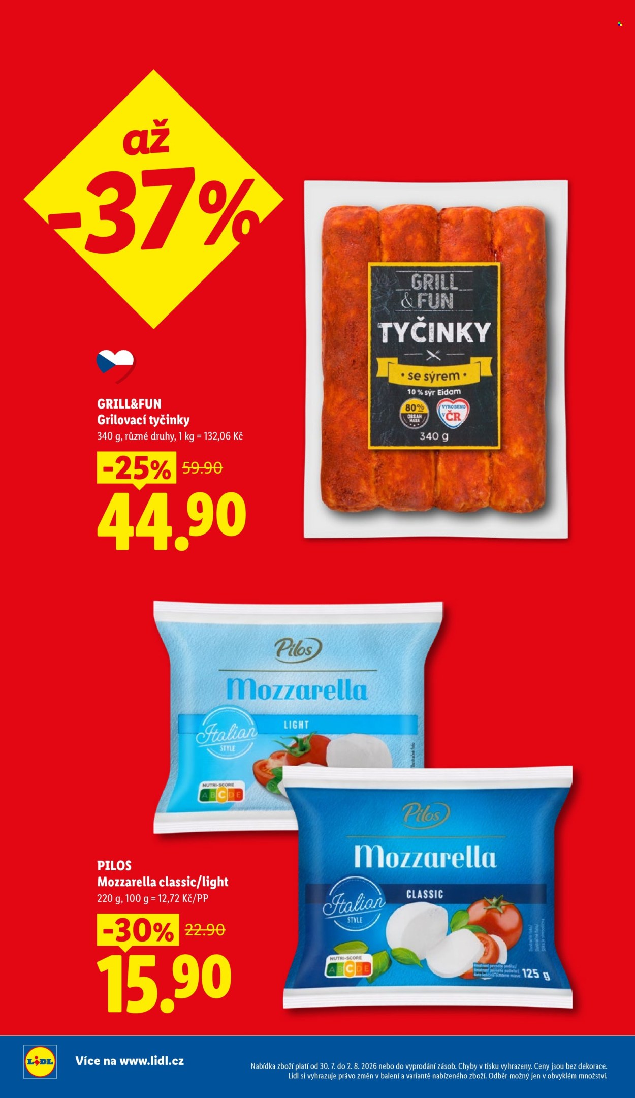 Leták Lidl - 30.7.2026 - 2.8.2026. Strana 10