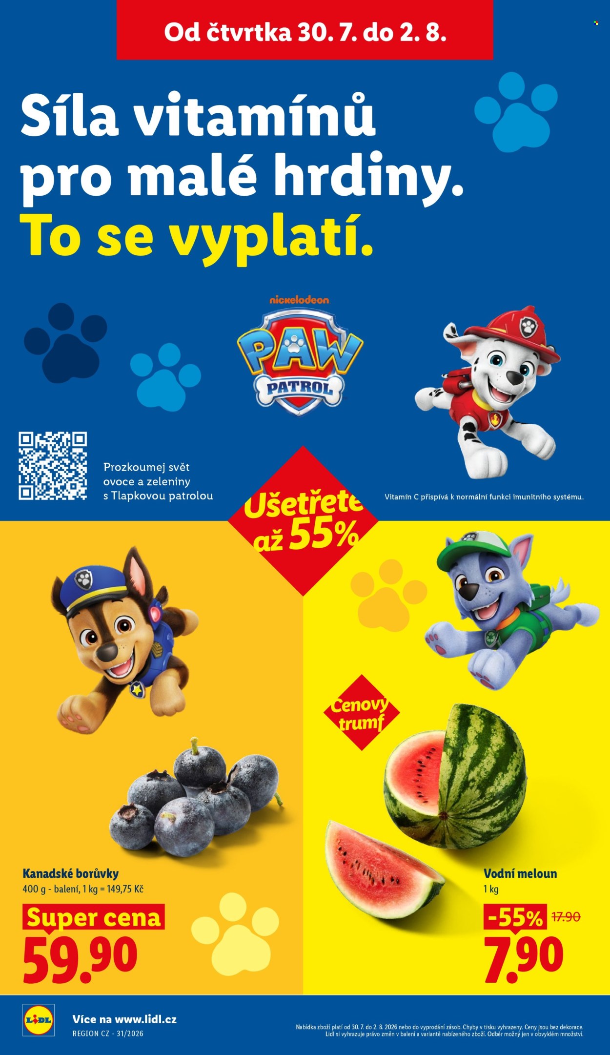 Leták Lidl - 30.7.2026 - 2.8.2026. Strana 14