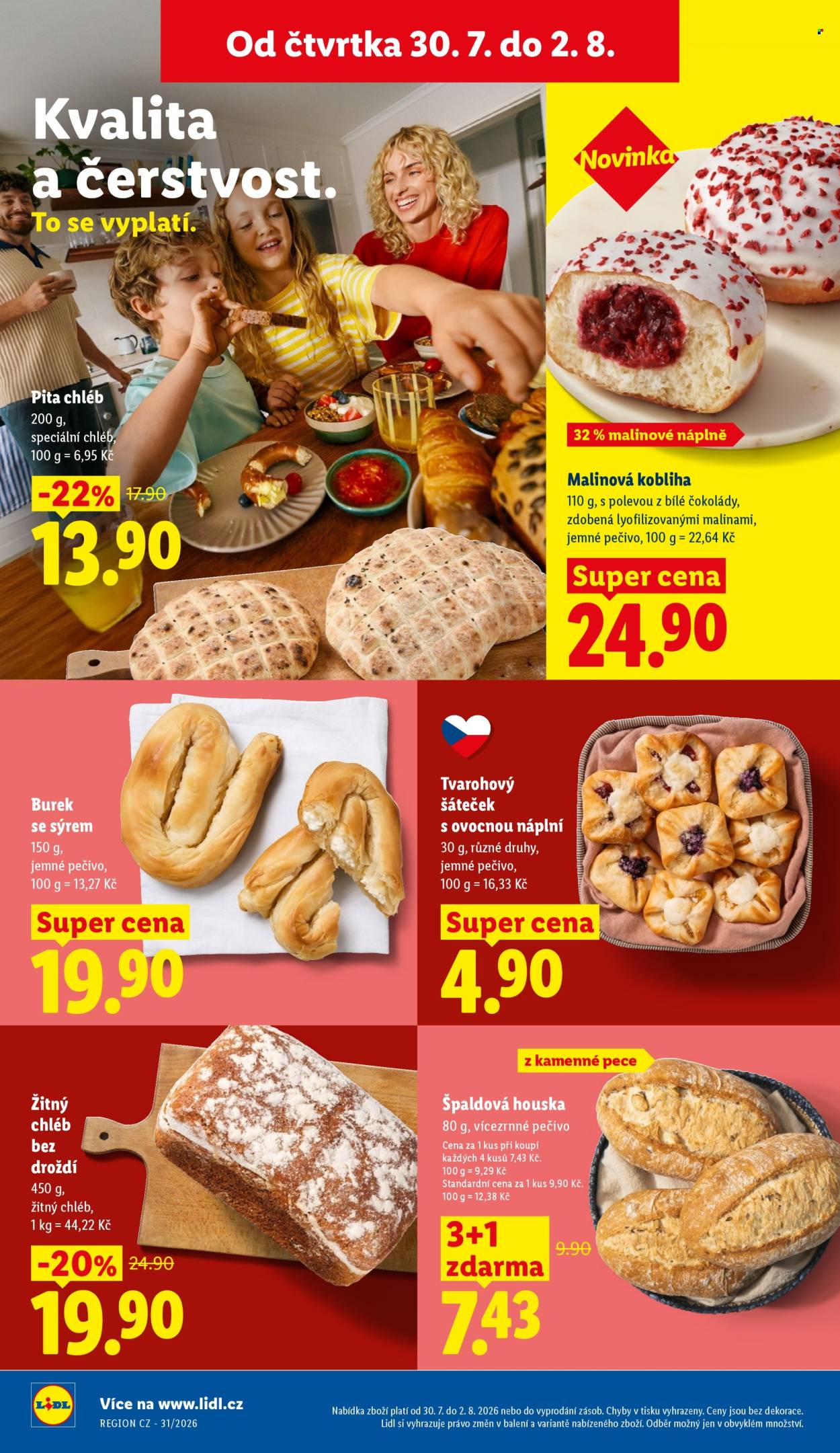 Leták Lidl - 30.7.2026 - 2.8.2026. Strana 18