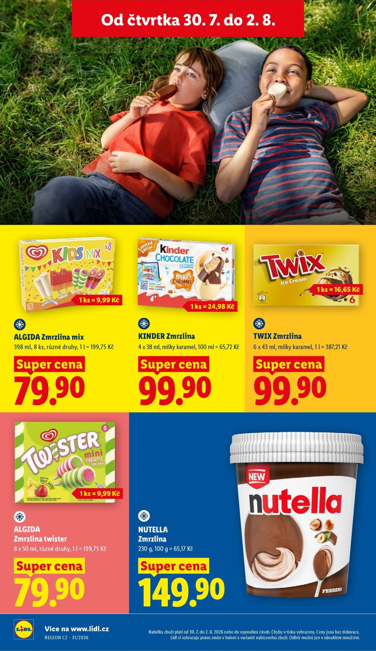 Leták Lidl - 30.7.2026 - 2.8.2026. Strana 22
