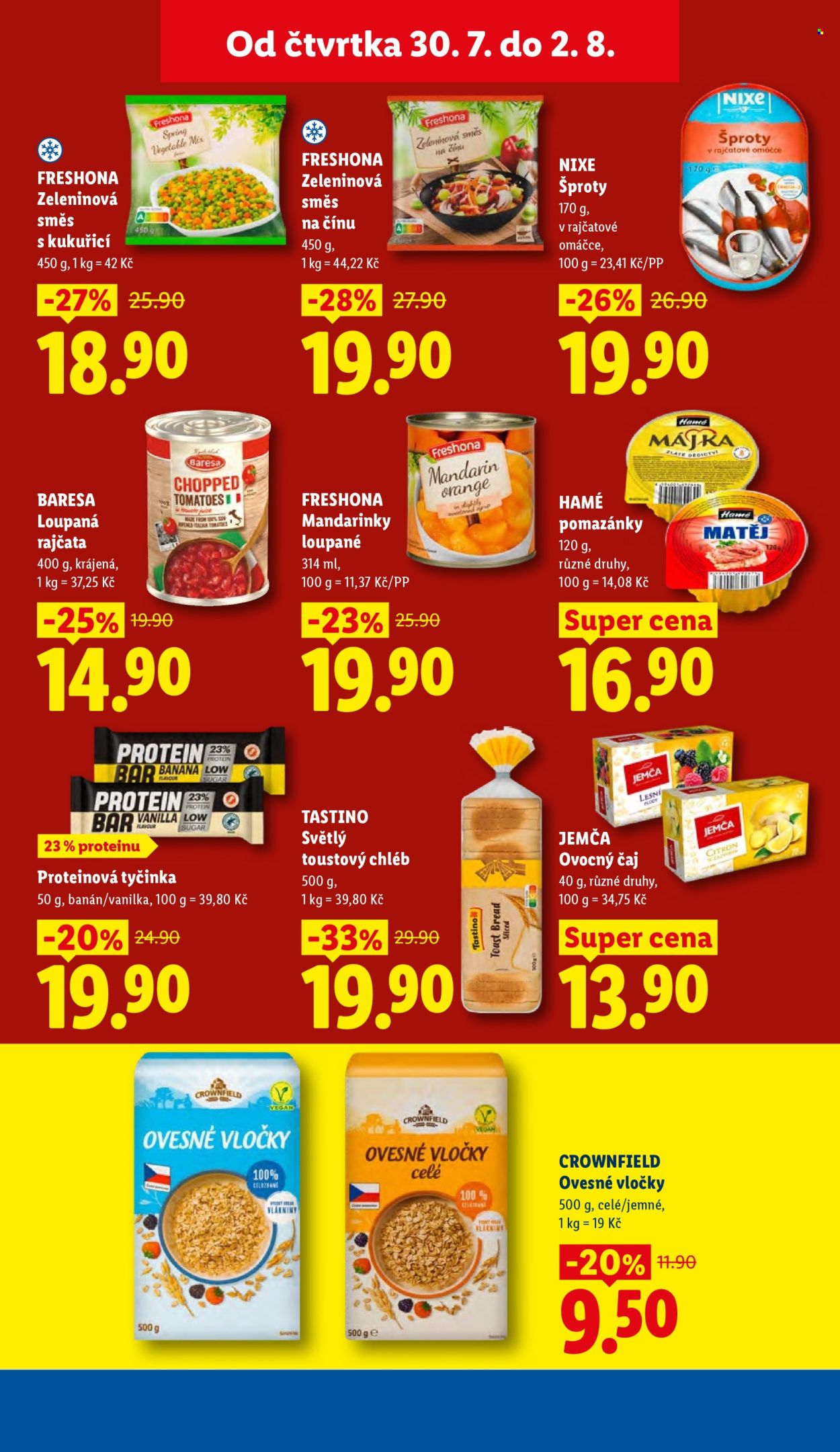Leták Lidl - 30.7.2026 - 2.8.2026. Strana 25