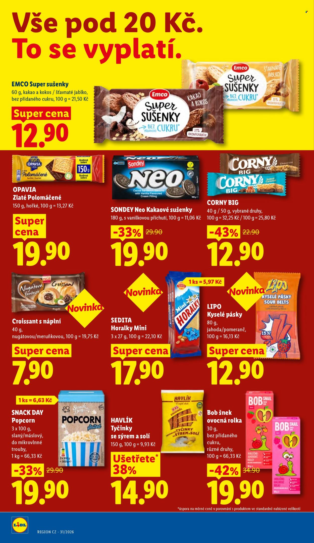 Leták Lidl - 30.7.2026 - 2.8.2026. Strana 26