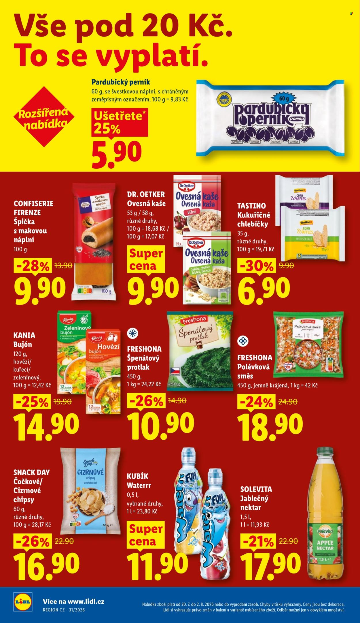 Leták Lidl - 30.7.2026 - 2.8.2026. Strana 28